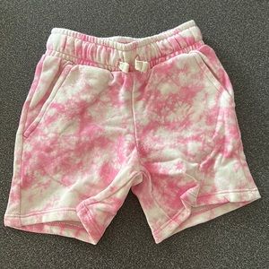 Cat & Jack Pink Tie-Dye Shorts 4T